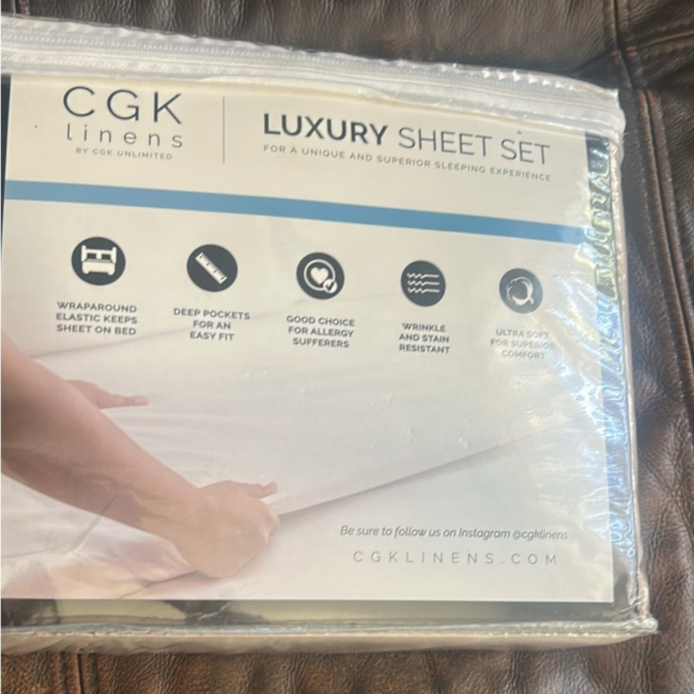 Split King Luxury Sheet Set (CGK Linens)